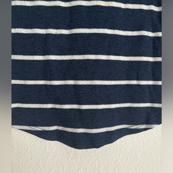 Market and Spruce Doleman Sleeve Striped Knit Top - Picture 4 of 8